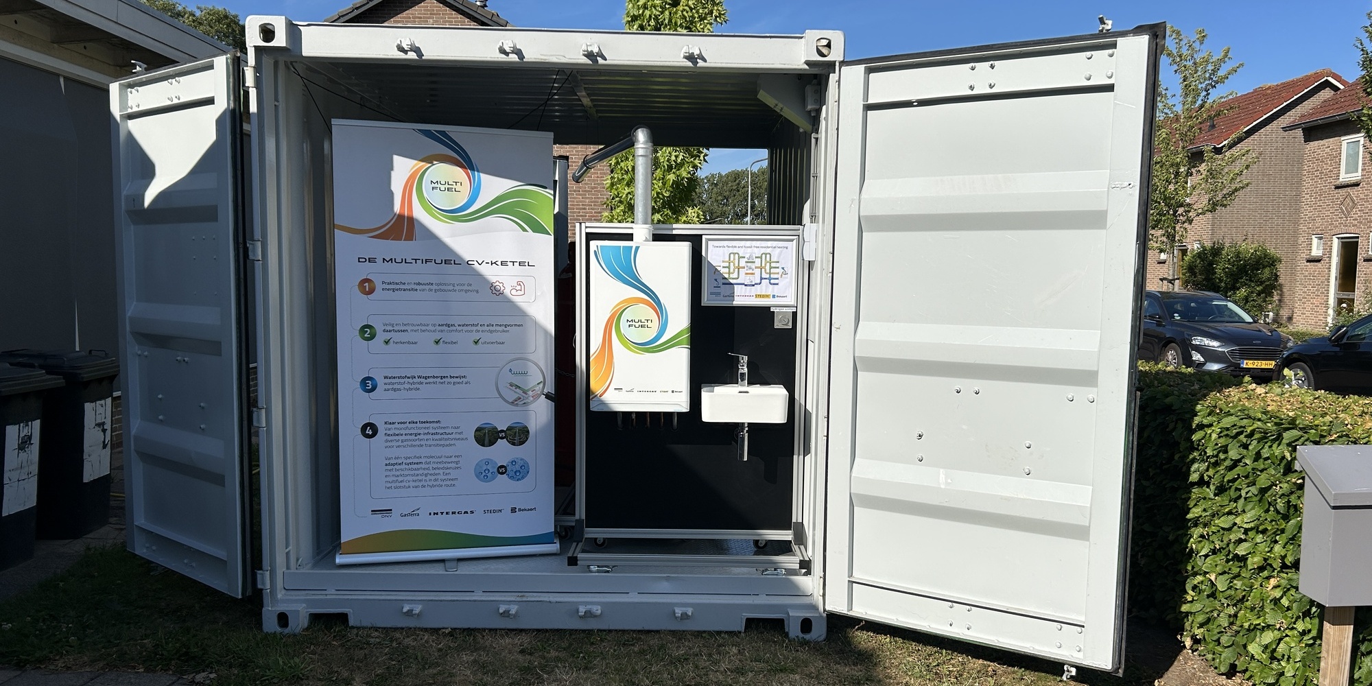Nederlandse samenwerking initieert Multifuel-cv-ketel waarbij schakeling tussen gassen automatisch wordt