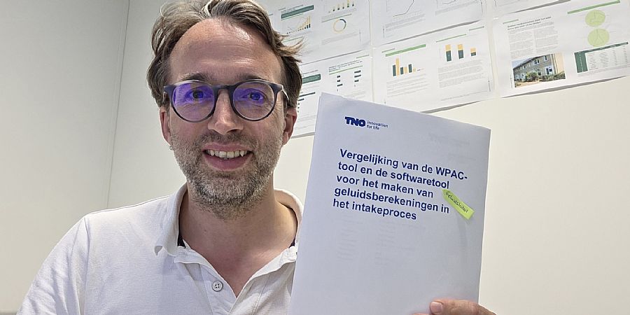 TNO ziet voordelen in software tool van Geluidslabel: minder foutgevoelig en gebruiksvriendelijker dan WPAC