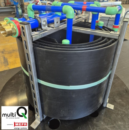 multiQ water spiraal (aquathermie warmtewisselaar)