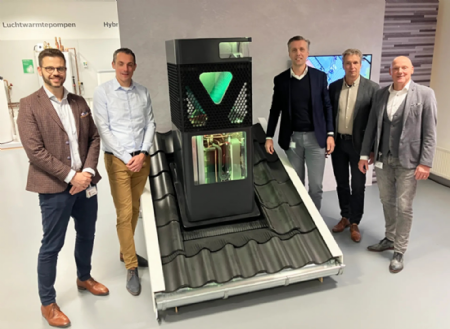 Nefit Bosch en Van Wijnen slaan handen ineen voor nieuwe dakwarmtepomp