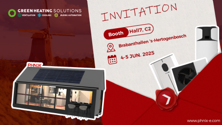 PHNIX Europe to Unveil “OptiMorph” and Residential Heating Solutions at Green Heating Solutions 2025