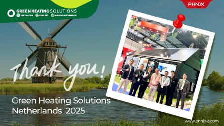PHNIX Wraps Up a Successful Debut at Green Heating Solutions 2025