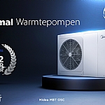 De M-Thermal warmtepompen ontvangt zilveren prijs!