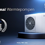 De M-Thermal warmtepompen ontvangt zilveren prijs!