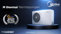 De M-Thermal warmtepompen ontvangt zilveren prijs!