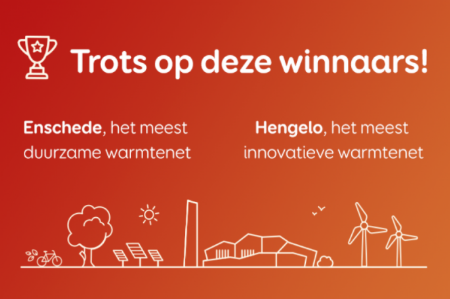 Twee prijzen voor de warmtenetten van Ennatuurlijk