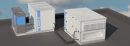 Plug & Play oplossing voor koelen en verwarmen met R290 warmtepompen