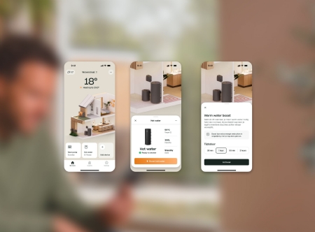 App-updates: Warm water boost en Handmatige schema