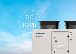 Nieuwe Panasonic R290 lucht-water warmtepompen met capaciteiten van 50 tot 80 kW