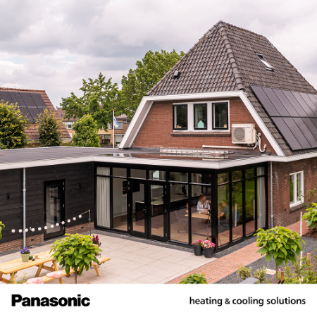Panasonic levert totaal oplossing voor verwarmen en koelen luxe gerenoveerde woning in Voorthuizen
