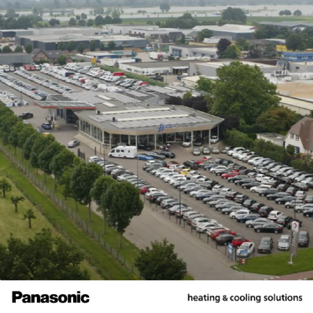 Panasonic levert airco units voor autobedrijf Hazet in Ochten voor een werkbaar klimaat
