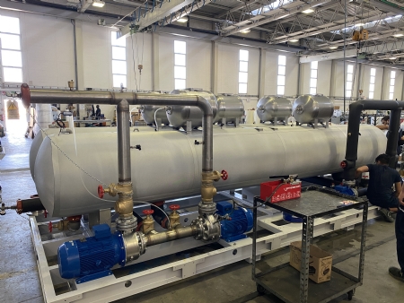 Horos Klimaattechniek levert 6000L RVS316 hydraulische module als systeem