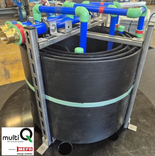 multiQ water spiraal (aquathermie warmtewisselaar)