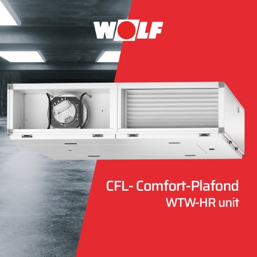 CFL Comfort Plafond WTW HR- unit