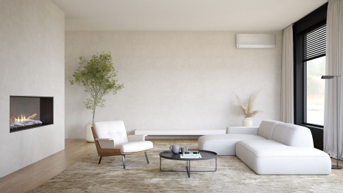 Design split airconditioner met hoge specificaties en veel comfort