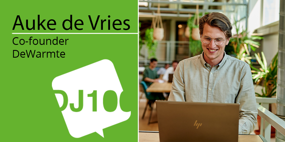 Duurzame jonge talenten: Auke de Vries (DeWarmte)
