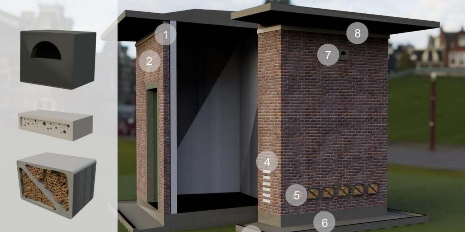 Natuurinclusieve trafohuisjes bieden onderdak aan dieren én helpen isolatieopgave