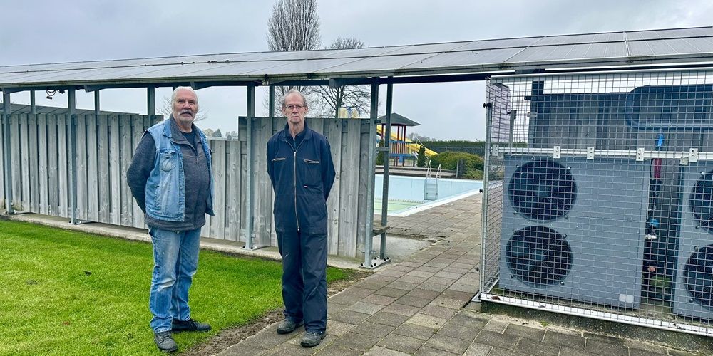 Zwembad het Molenbad door boerenverstand volledig energieneutraal