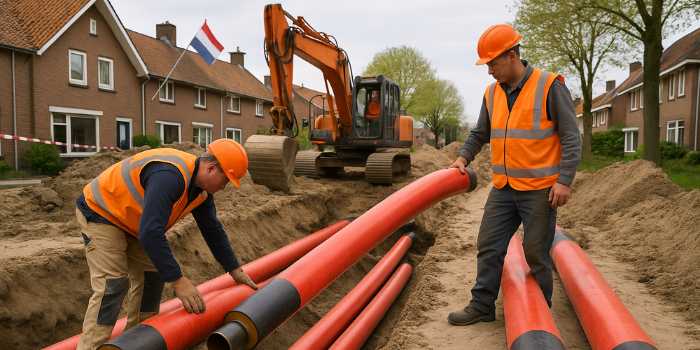 Menukaart met warmtenet-oplossingen aangeboden aan minister Hermans