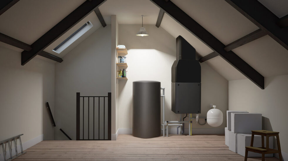 ‘Met de gasgestookte warmtepomp bieden we mensen die tussen wal en schip zitten een oplossing’