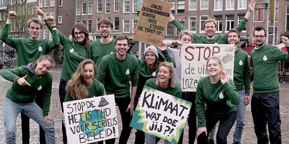 Ambitieuze Jonge Klimaatbeweging over een klimaatneutraal 2040