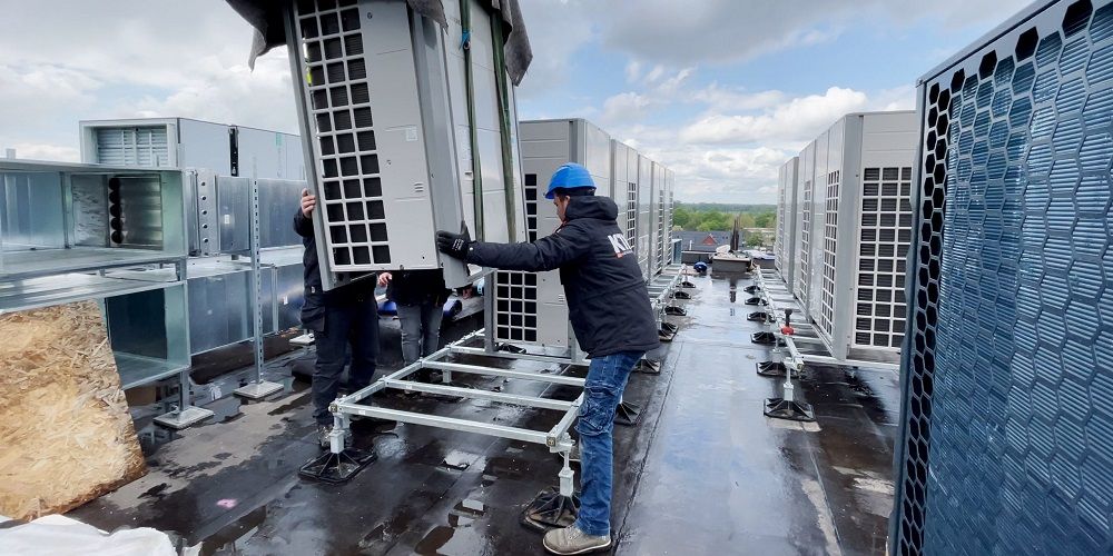 Hekjes bieden warmtetechnieken perspectief in de utiliteitsbouw