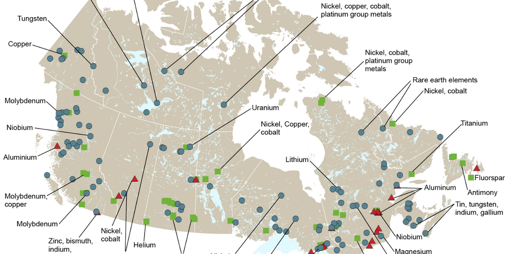 Canada verhoogt inzet op waardeketen kritieke mineralen