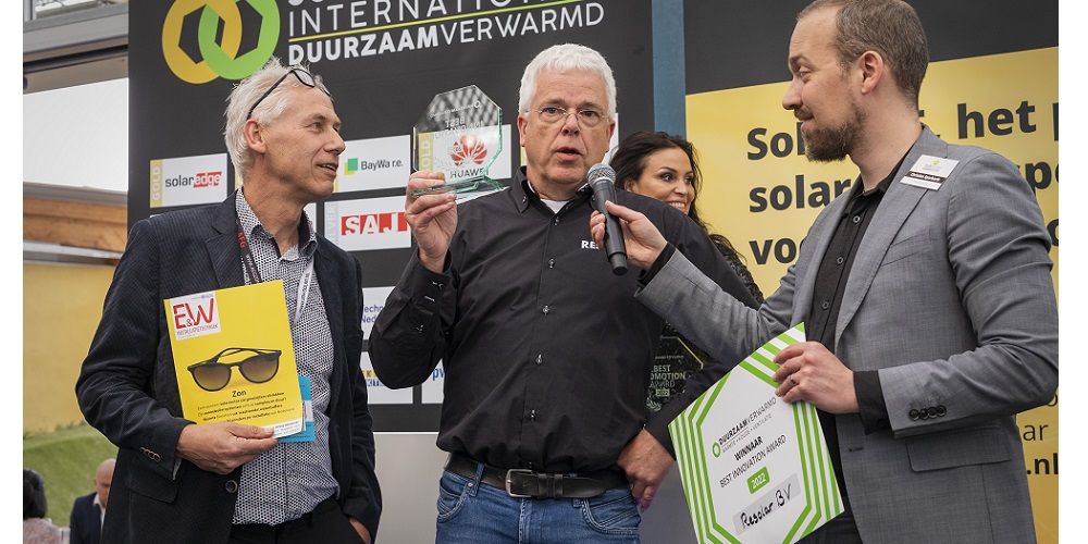 Resolar wint Duurzaam Verwarmd Innovation Award 2022