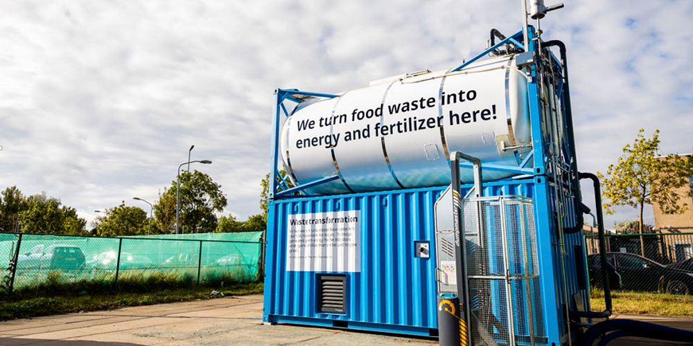 Waste Transformers maken energie van voedselafval