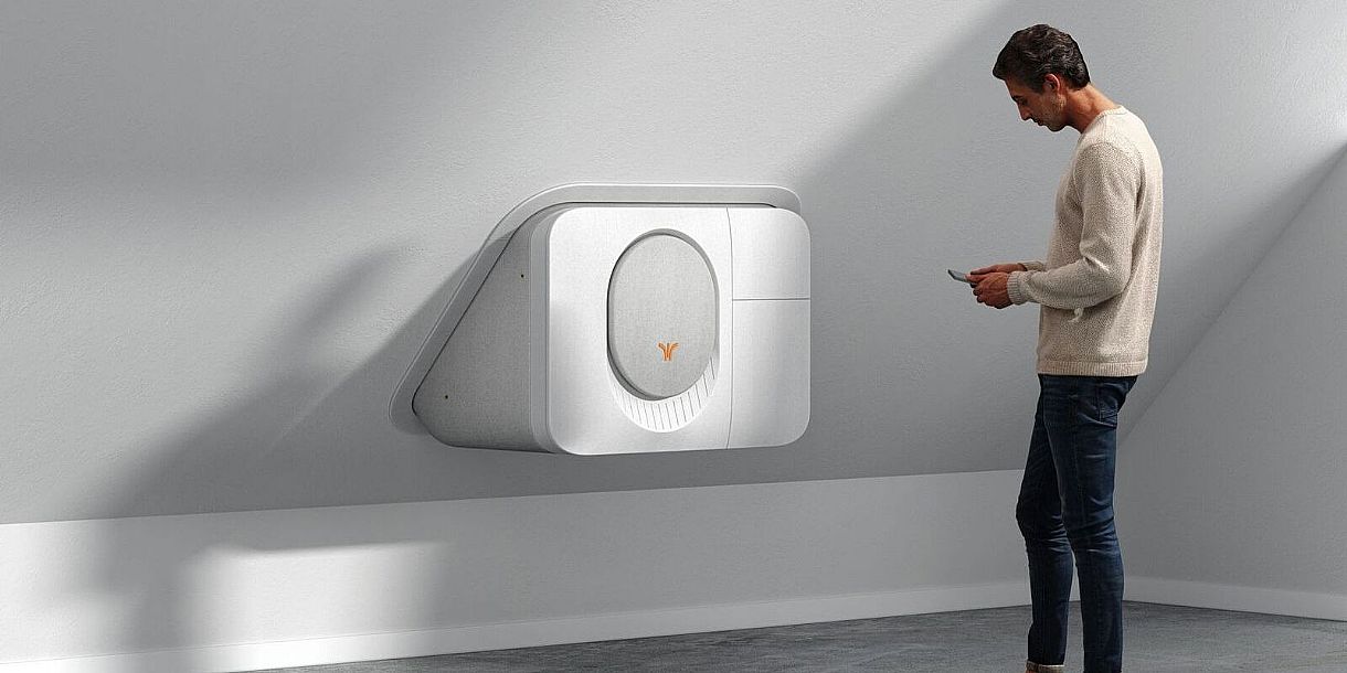 Geïnspireerd door de gierzwaluw: Weheat introduceert warmtepomp die opgaat in het dak