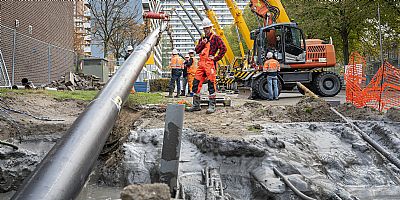 Warmtenetbuizen gaan in Delft de grond in: WcW-proof en uniek met eigen geothermiebron